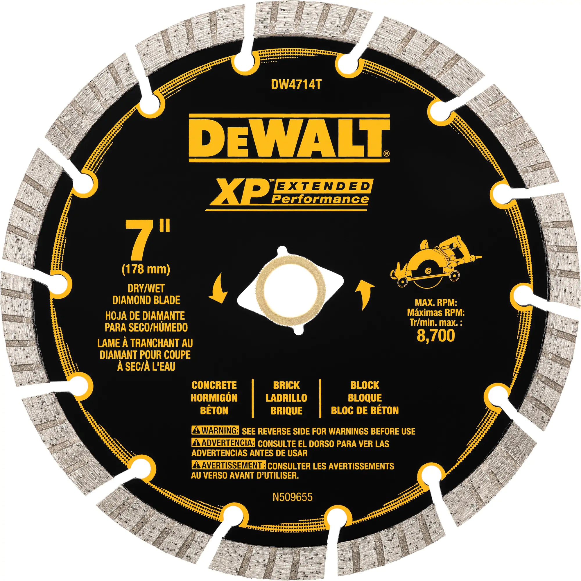 XP™ Turbo Segmented Diamond Blade Each