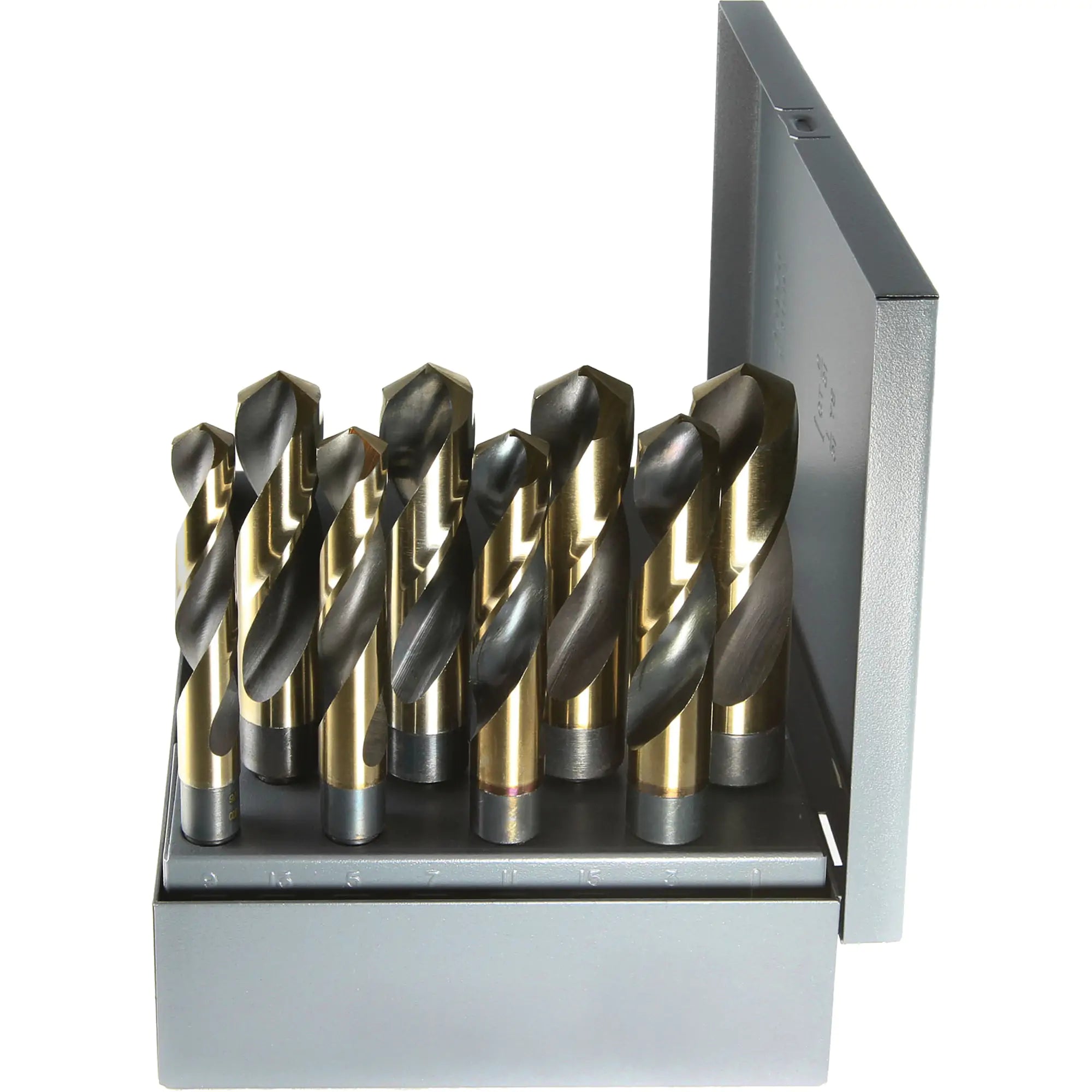 USA S & D Drill Bit Set, 8 Pieces, Cobalt Each