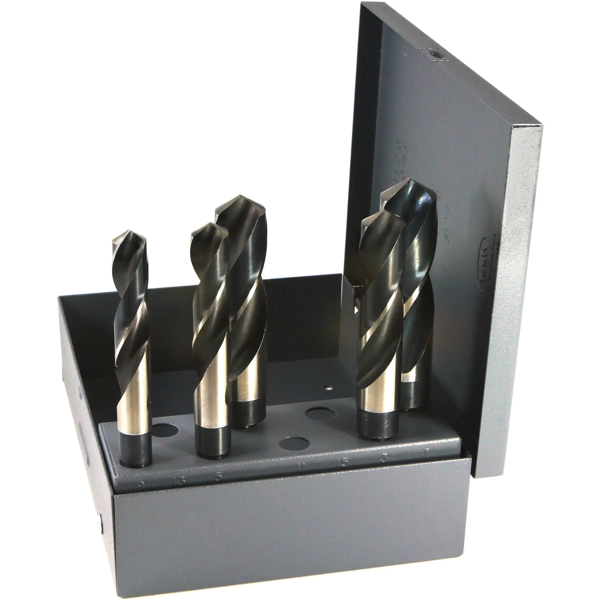 S & D Drill Bit Set, 5 Pieces, High Speed Steel Each